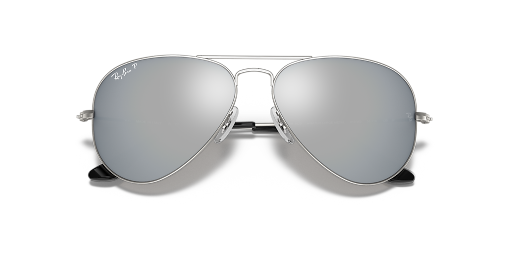 RB3025 Aviator Mirror Ray-Ban Silver/Grey XL
