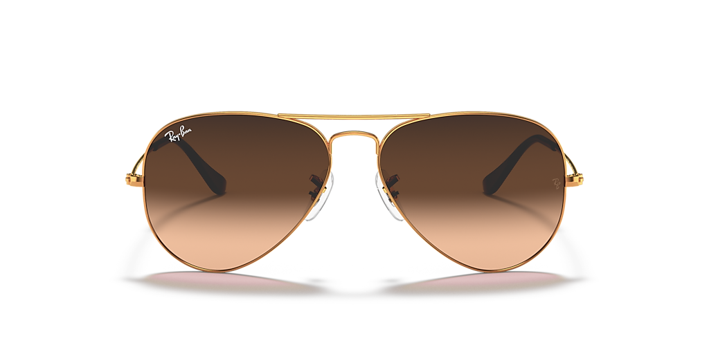 RB3025 Aviator Gradient Ray-Ban Beige/Pink M