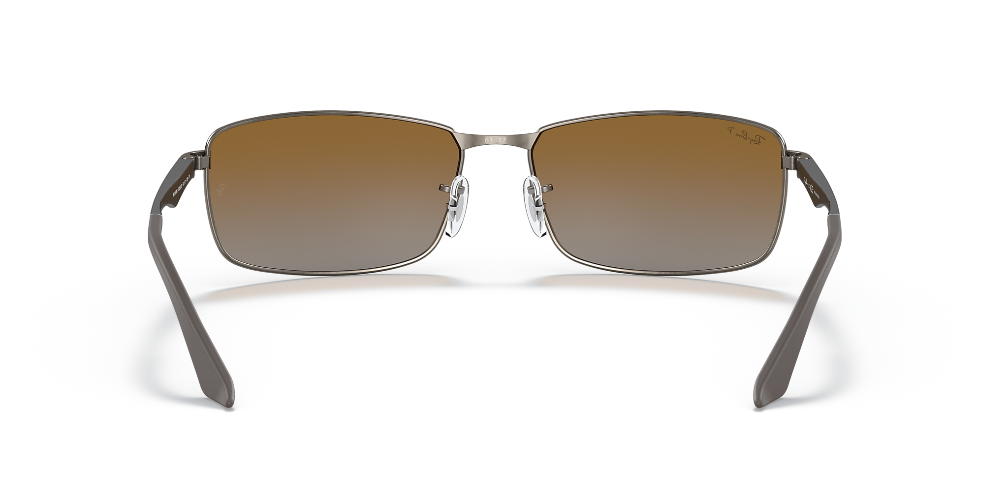 RB3498 Ray-Ban Gunmetal/Brown XXL