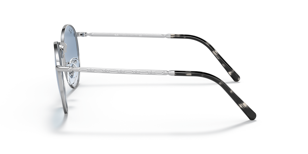 RB3637 New Round Ray-Ban Silver/Blue XS