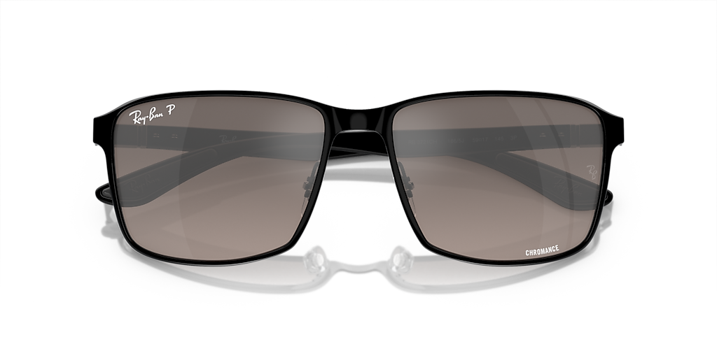 RB3721CH Chromance Ray-Ban Black/Grey XXL