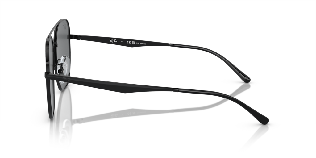RB3724D Ray-Ban Black/Dark Grey XXL
