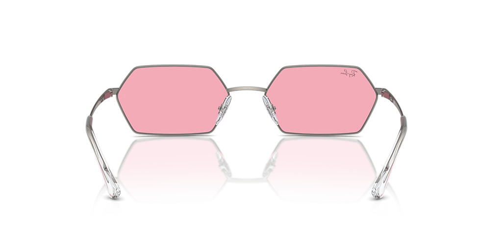 RB3728 Yevi Bio-Based Ray-Ban Silver/Pink L