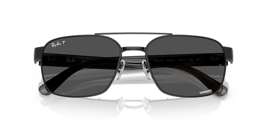 RB3751CH Chromance Ray-Ban Black/Grey XXL