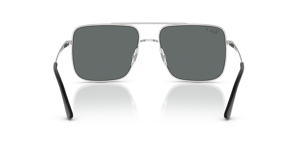 RB3758 Silver/Dark Grey Polar/Polarized L