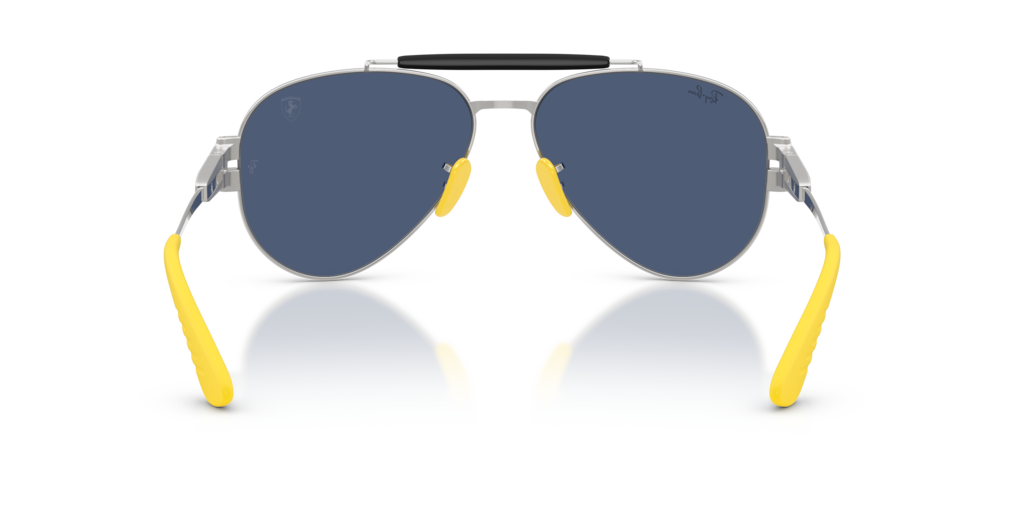 RB3762M Ray-Ban Silver/Dark Blue XL