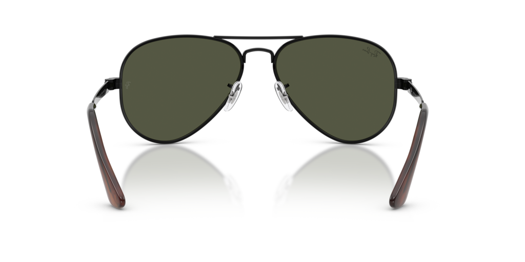 RB3925 Ray-Ban Polish Black/Green XL