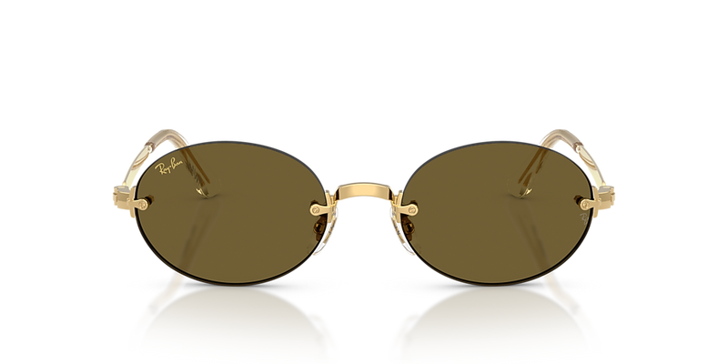 RB3929 Gold/Clear Gradient Dark Violet L