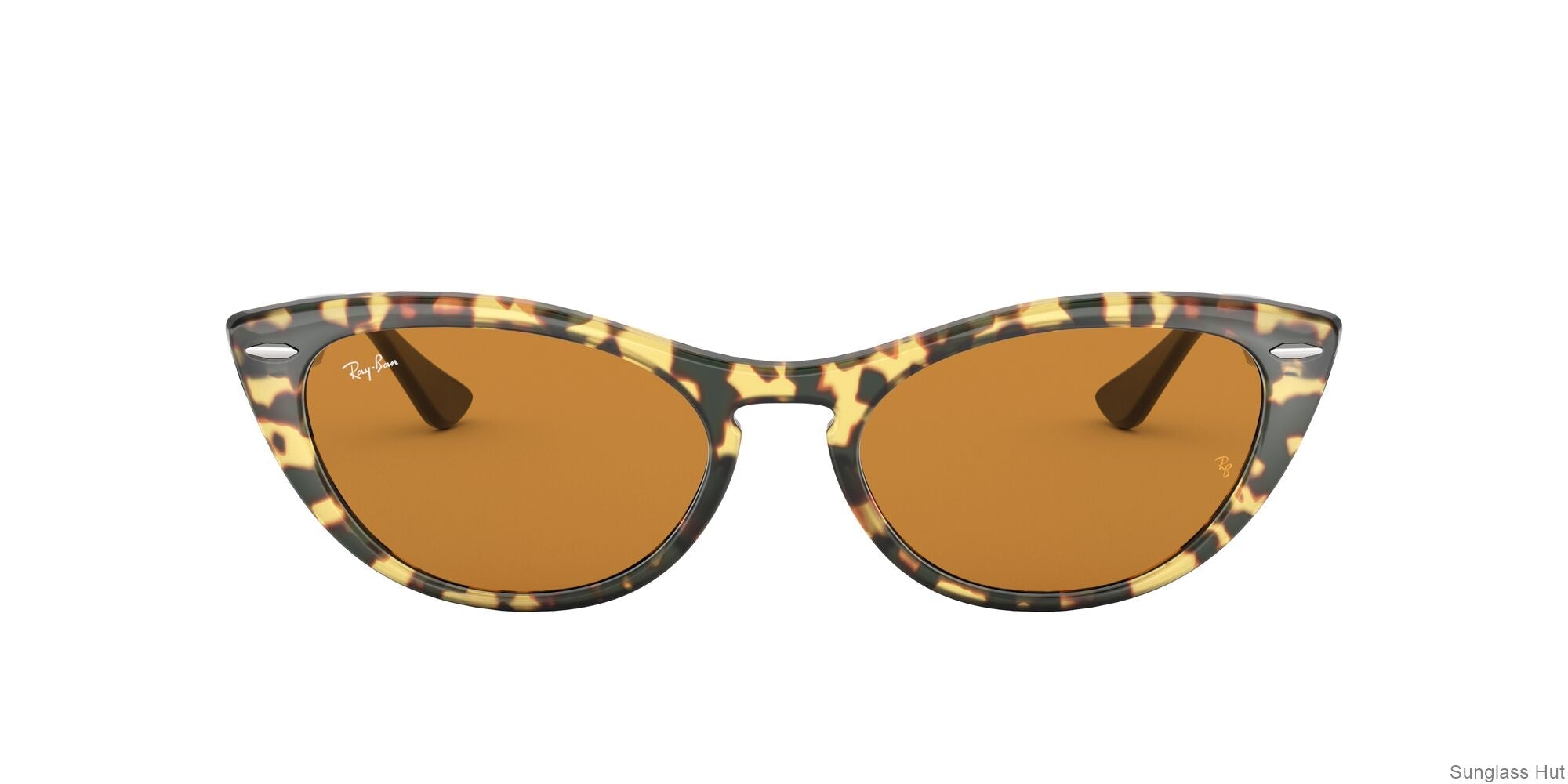 RB4314N Ray-Ban Black/Yellow Mirror Gold STD