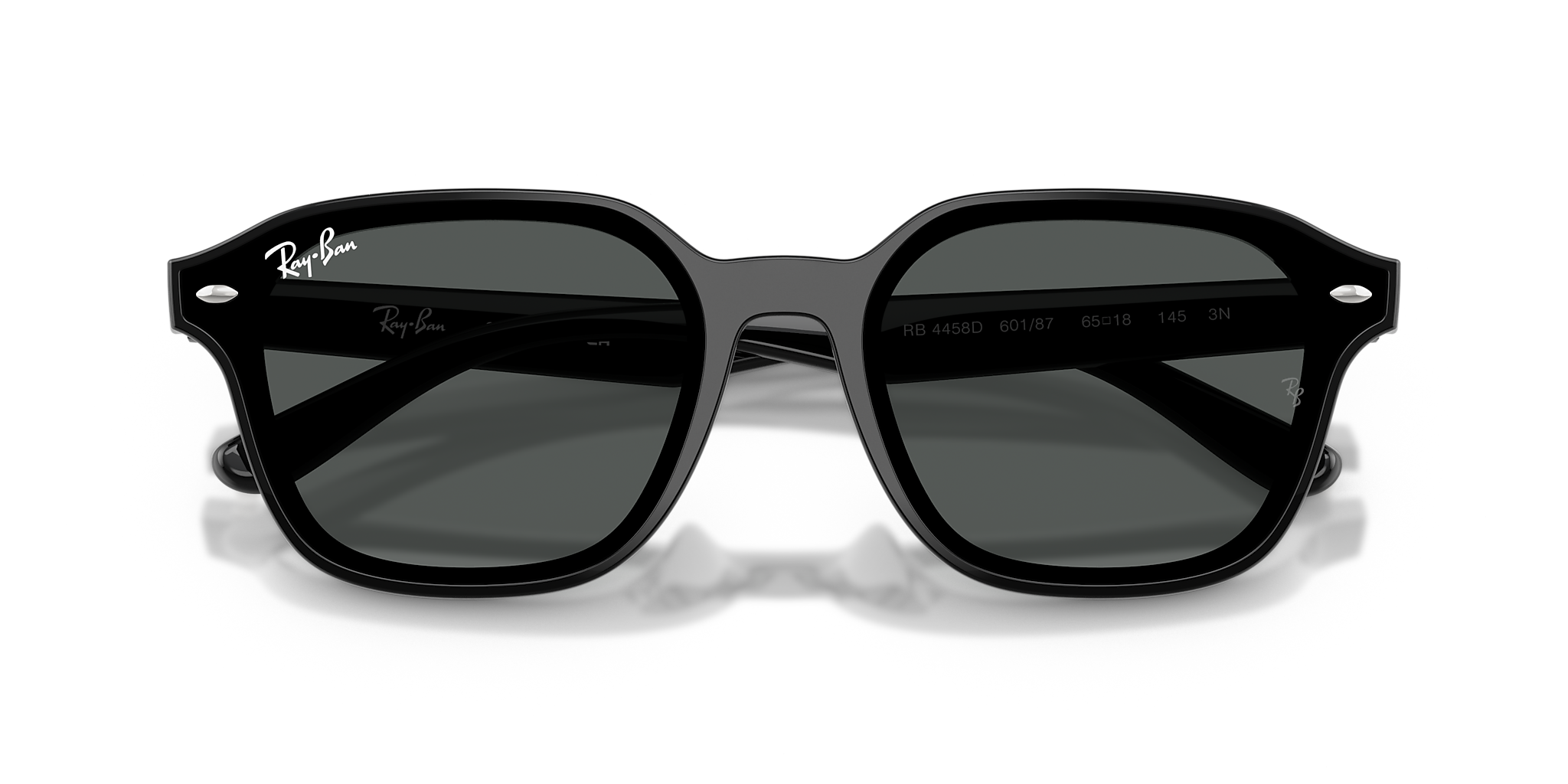 RB4458D Ray-Ban Black/Grey XL