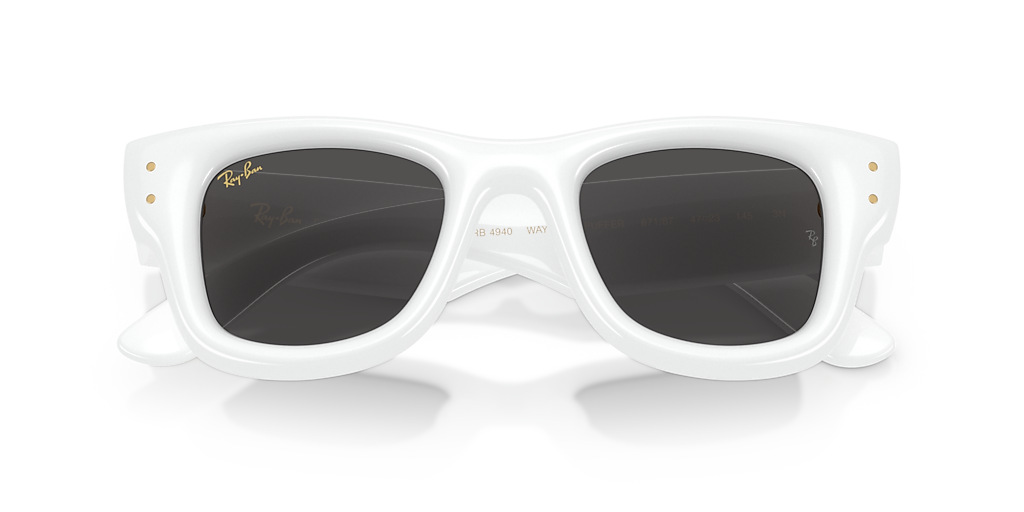 RB4940 Wayfarer Puffer Ray-Ban White/Black M