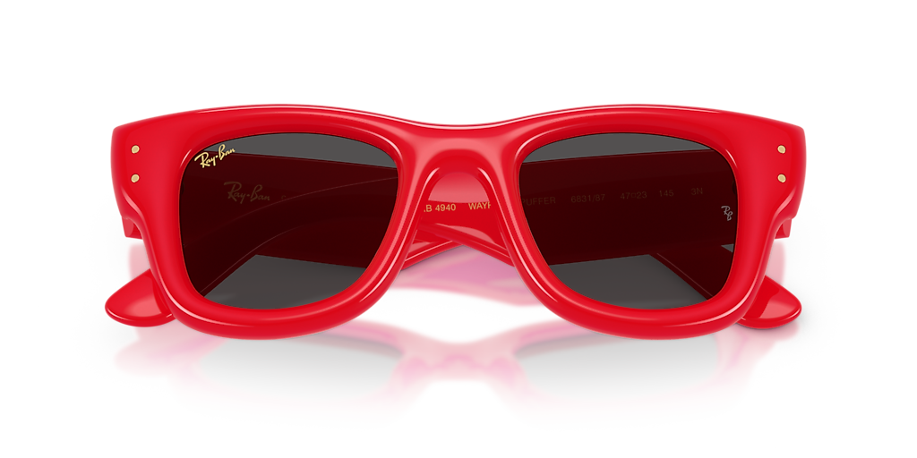 RB4940 Wayfarer Puffer Ray-Ban Red/Black M