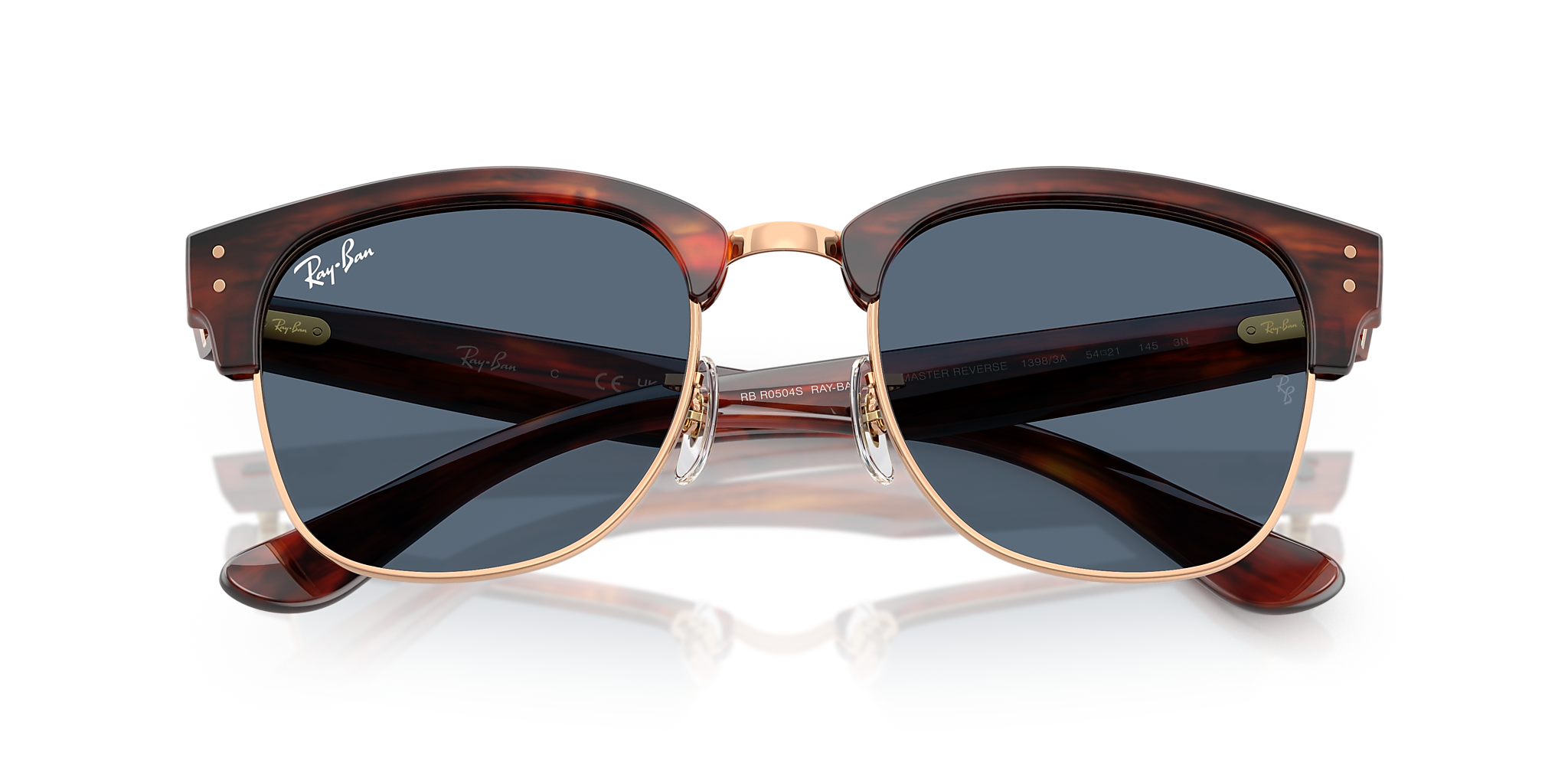 RBR0504S Ray-Ban Rose Gold/Dark Blue L