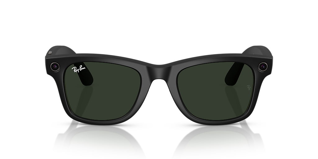 RW4006 Ray-Ban | Meta Wayfarer Ray-Ban Black/Green M
