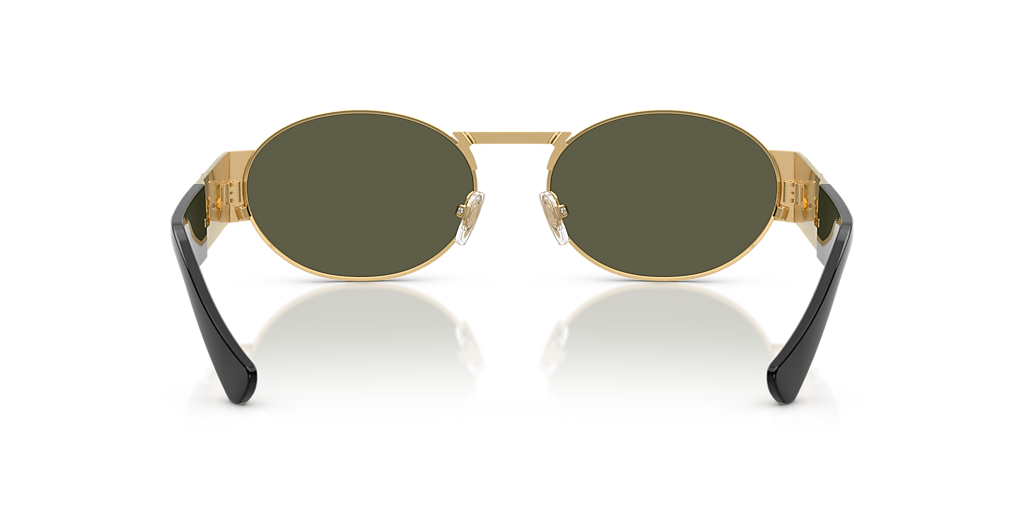 ★VERSACE★ロゴファースライド VE2264 Versace Gold/Green L – SunglassHut UAE