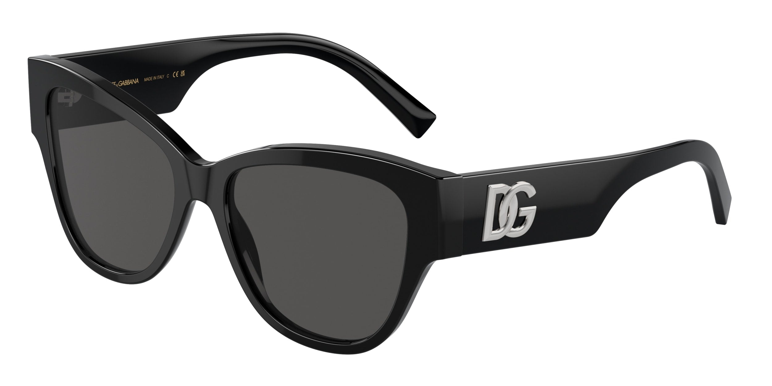 DG4449 DOLCE & GABBANA Black (Black)/Grey (Dark Grey)