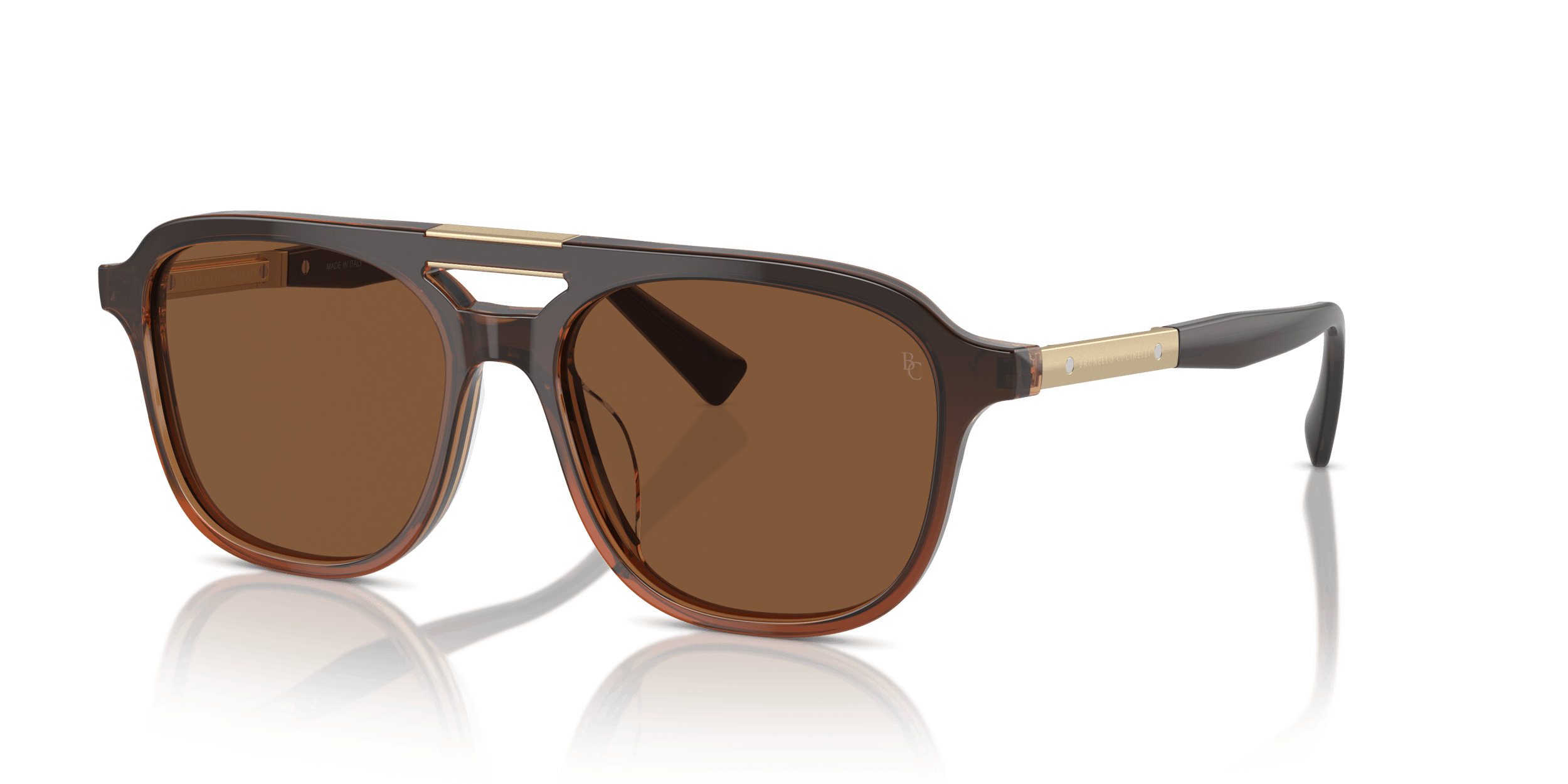 BC4001S BRUNELLO CUCINELLI Brown/Brown XL