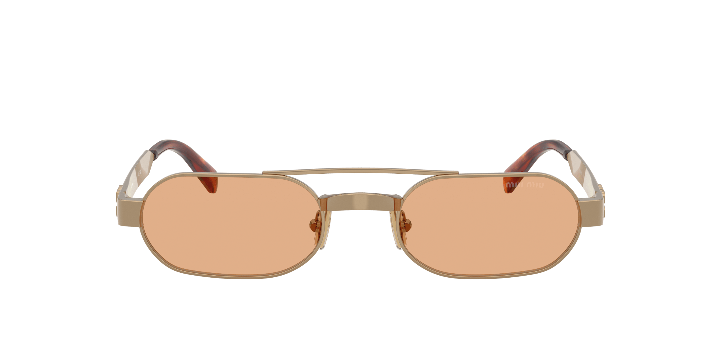 MU B52S MIU MIU Brass/Orange L