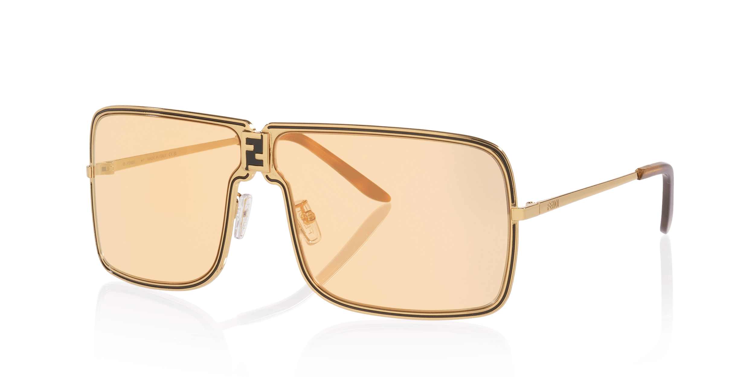 Fendiness FE40195U Fendi Gold/Orange XXL