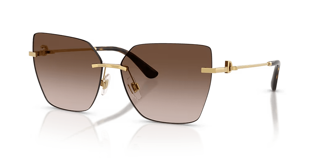 DG2321 Dolce & Gabbana Gold Brown Gradient XL