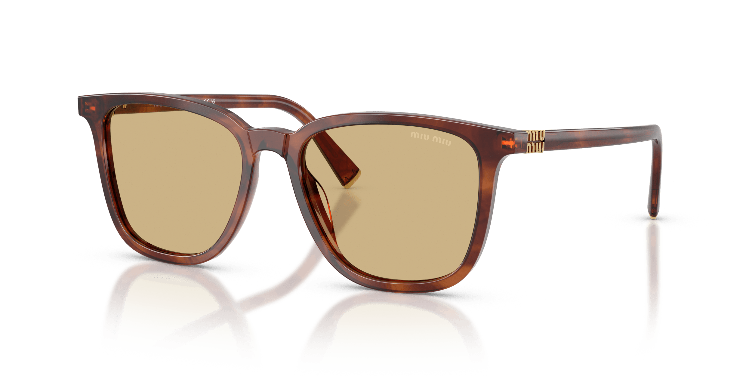 MU B03S MIU MIU Brown/Yellow M