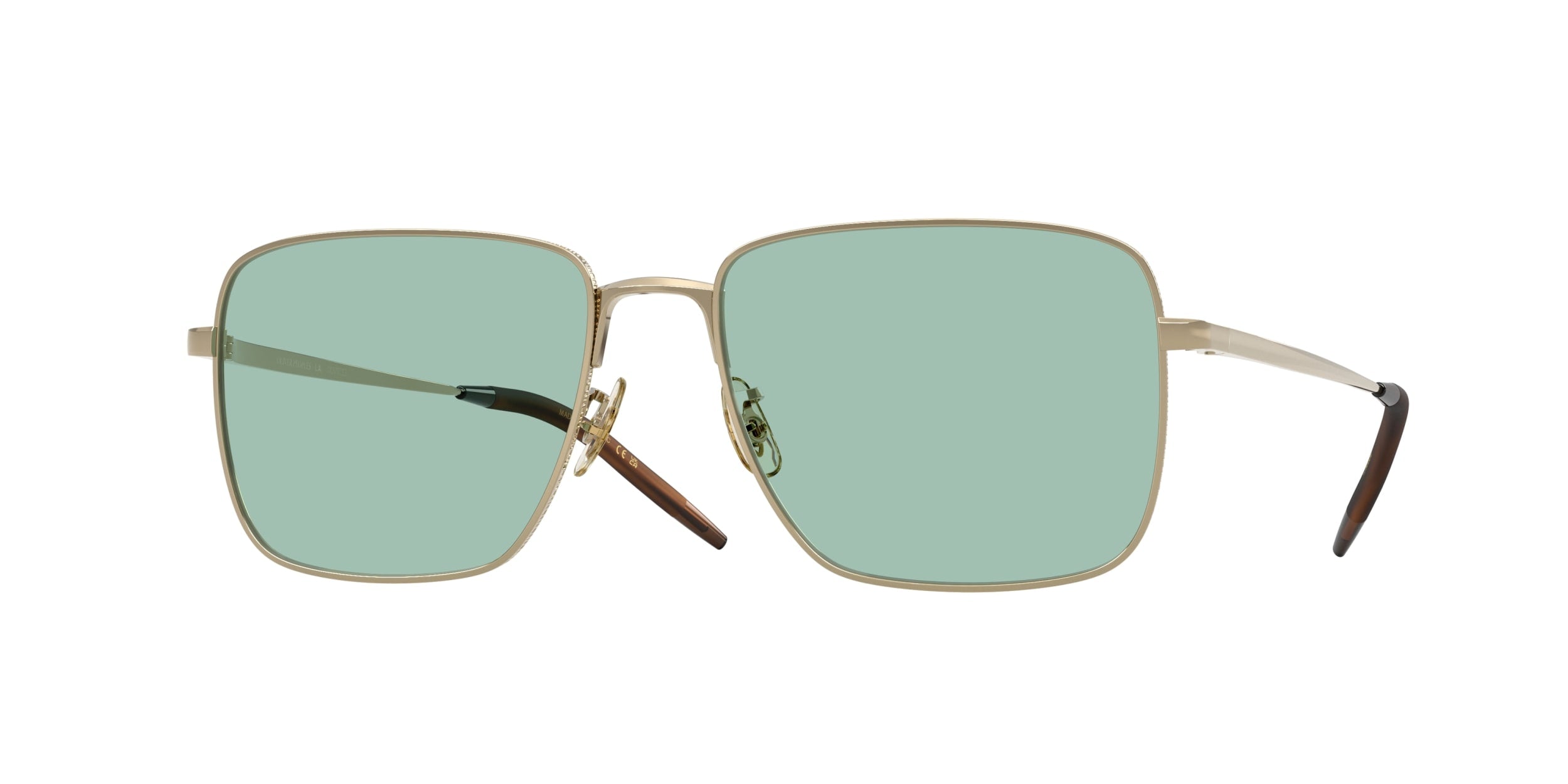 0OV1374T5035 OLIVER PEOPLES Gold (Gold)/Green (Demo Lens Sea Green Wash)