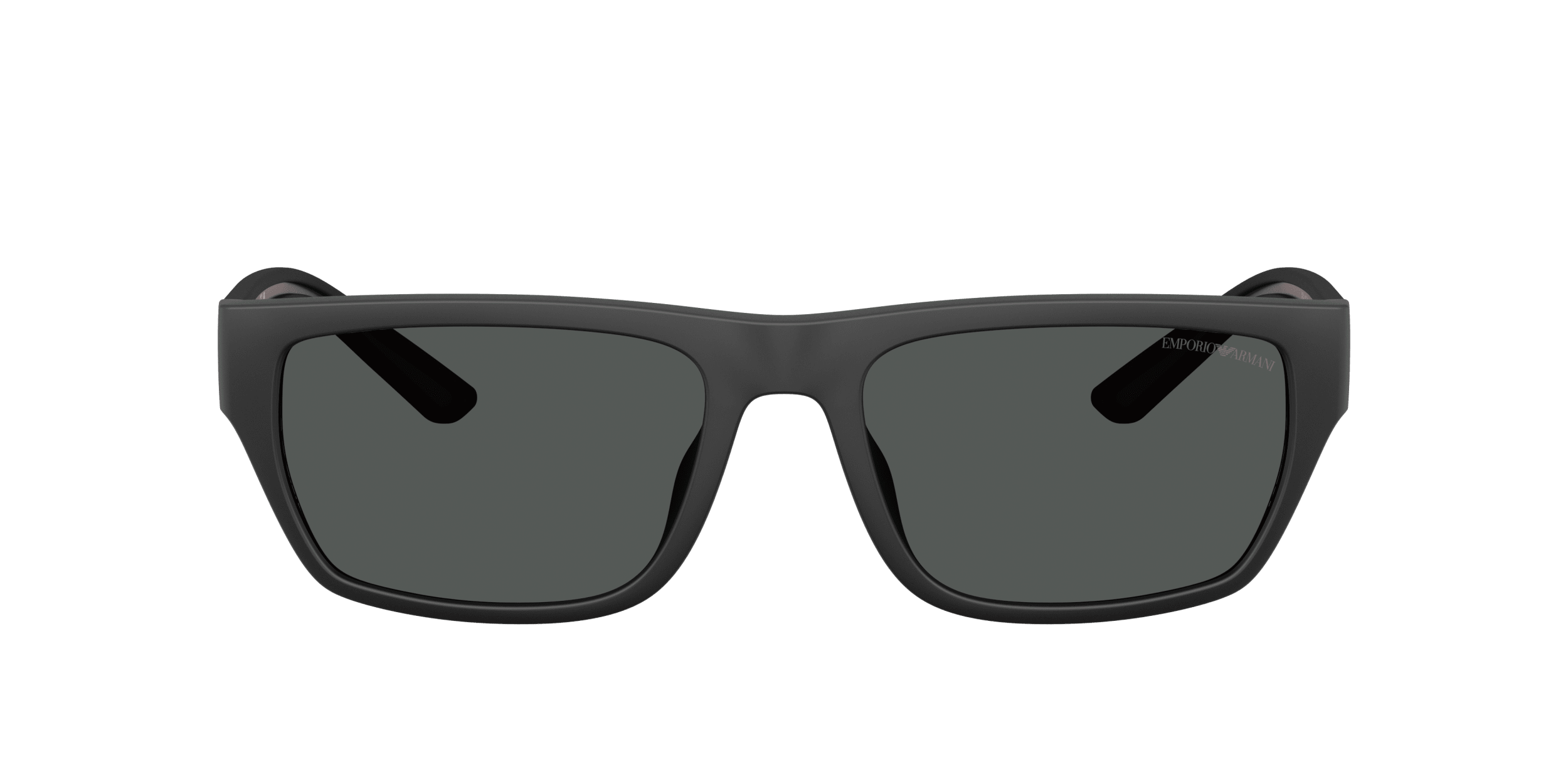EA4267U Emporio Armani Rubberized Matte Black/Dark Grey XL