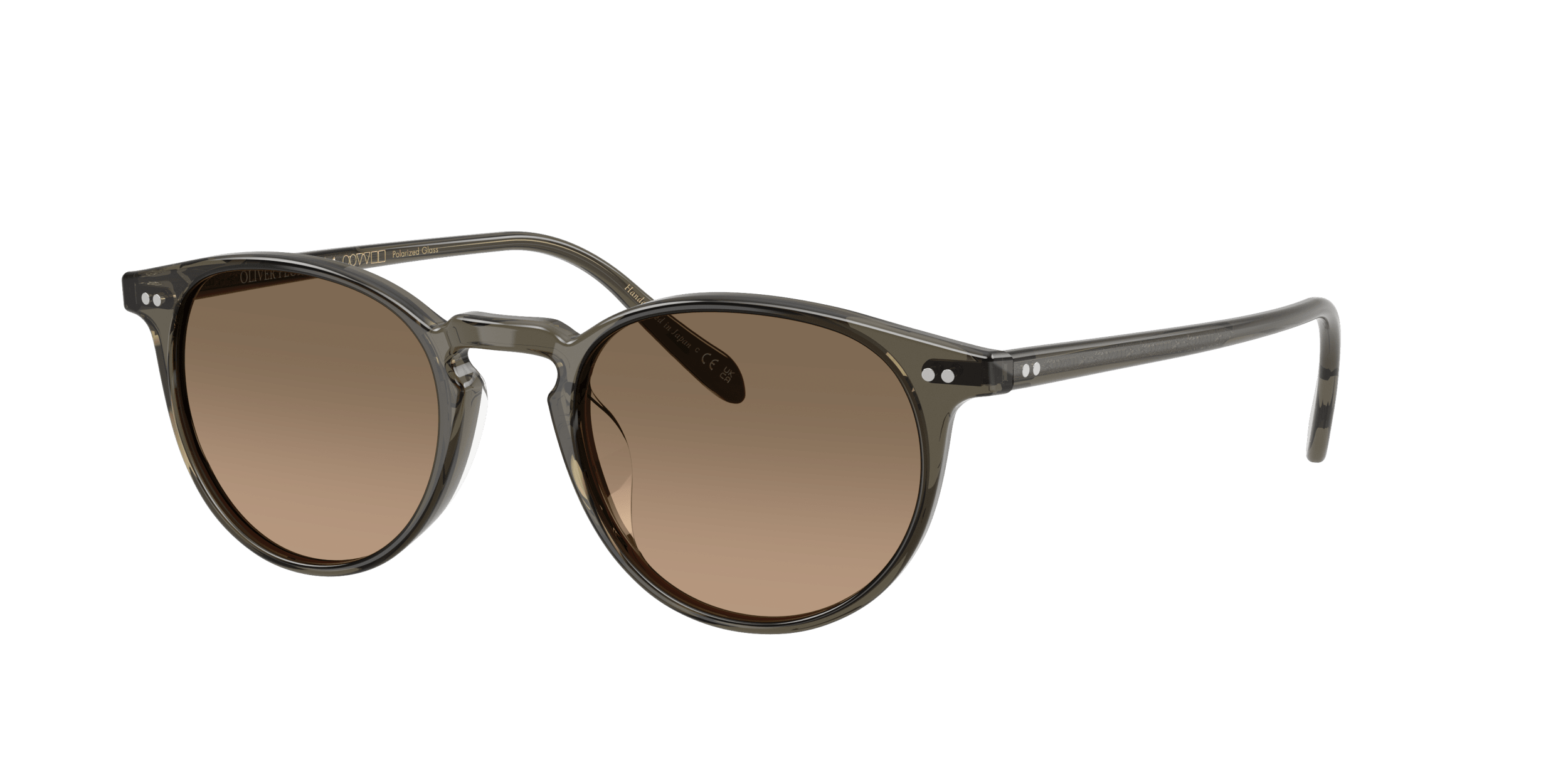 OV5004SU Riley-R Sun OLIVER PEOPLES Inkwell/Sandstone Gradient Polarised|Sandstone Gradient Polarized S