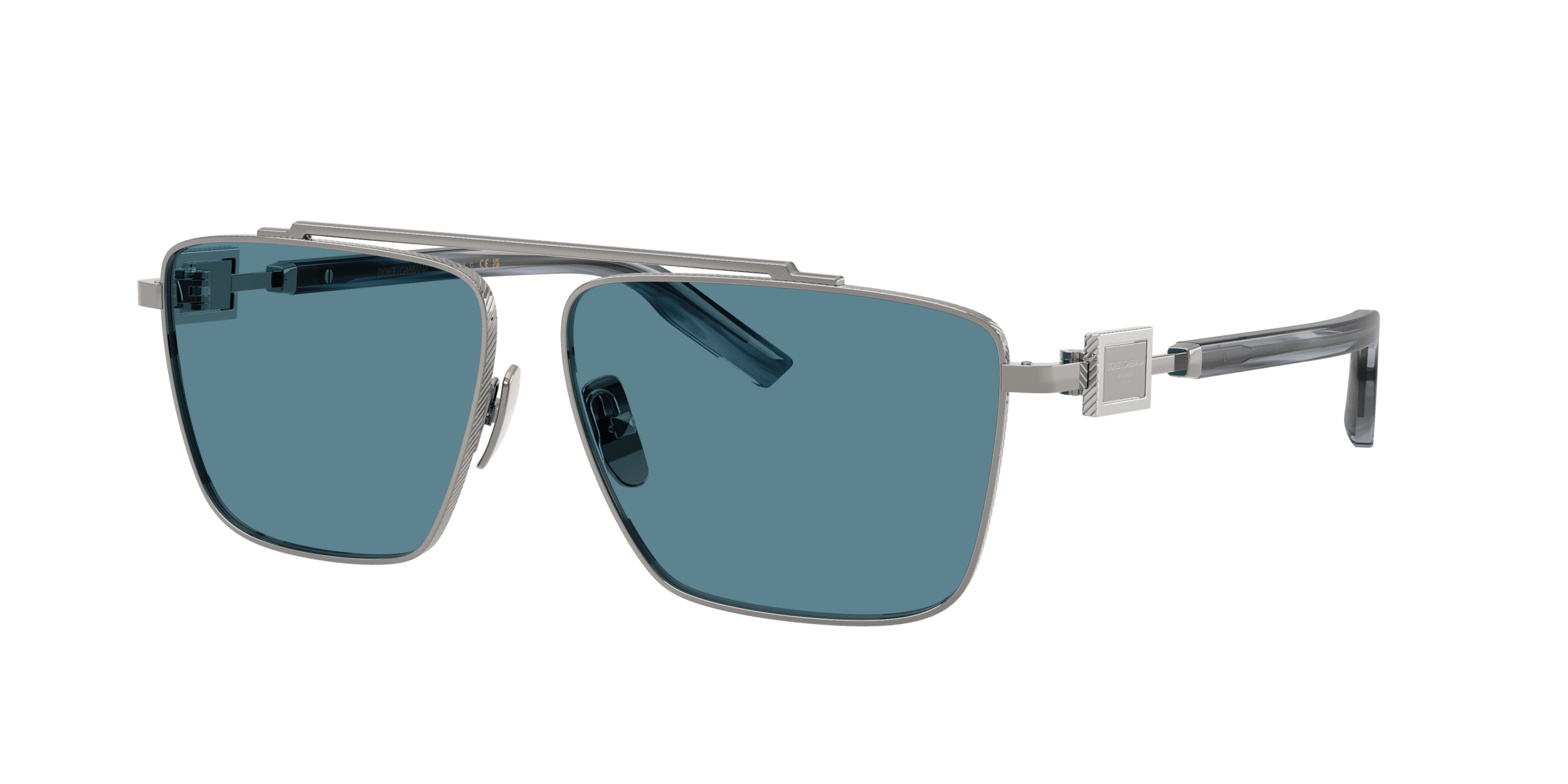 DG2336 DOLCE & GABBANA Gunmetal/Solid Blue XL