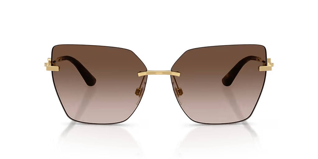 DG2321 Dolce & Gabbana Gold Brown Gradient XL