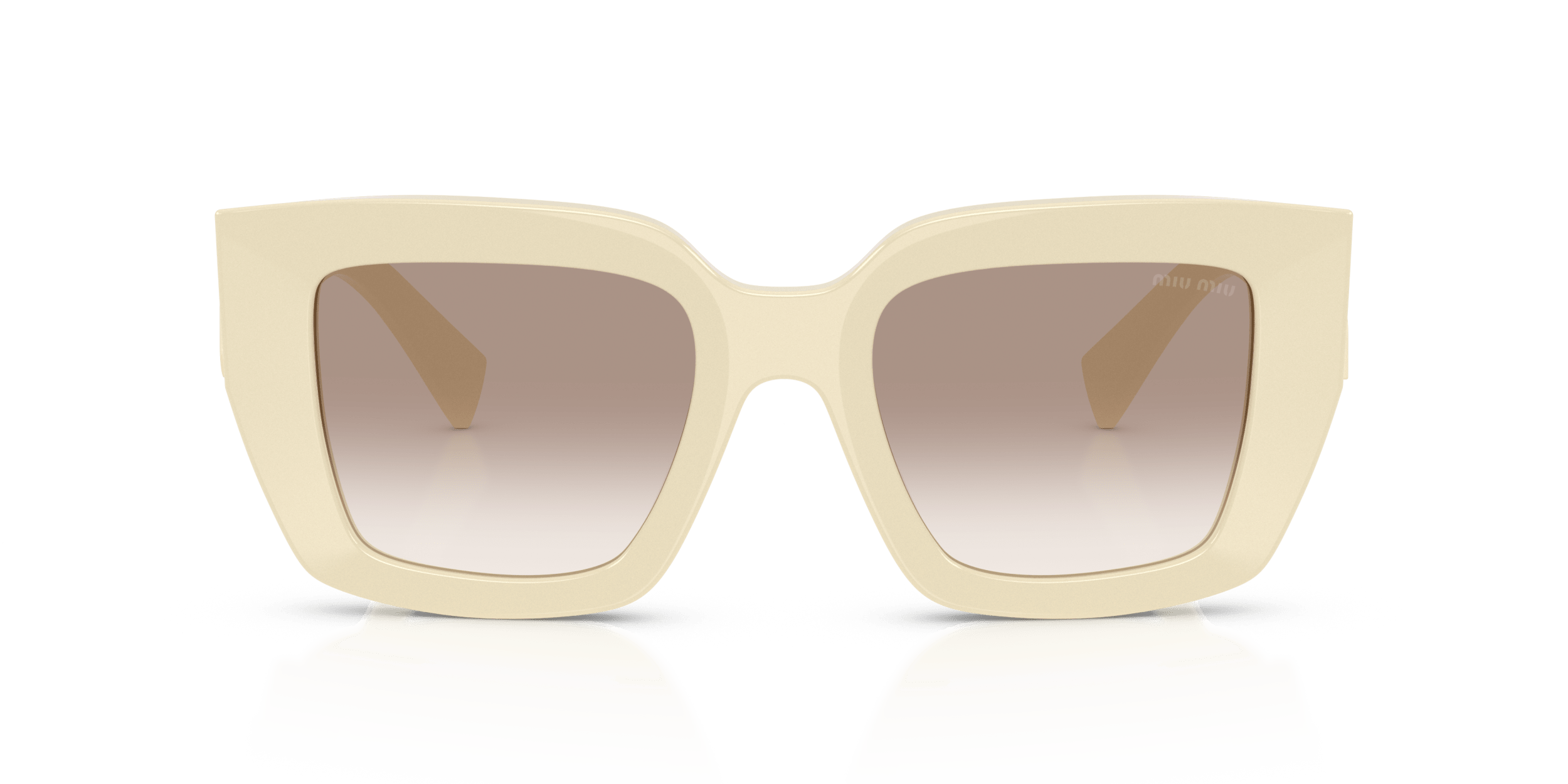 MU B05S MIU MIU White/Brown XL