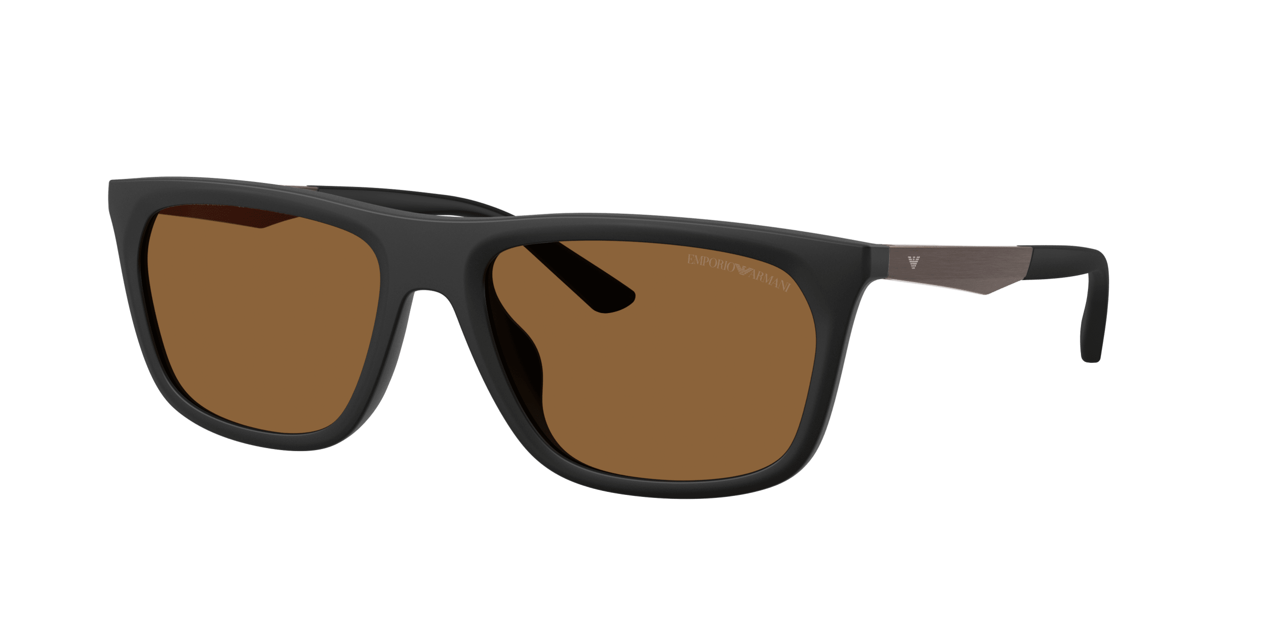 EA4272U Emporio Armani Matte Black/Brown XXL