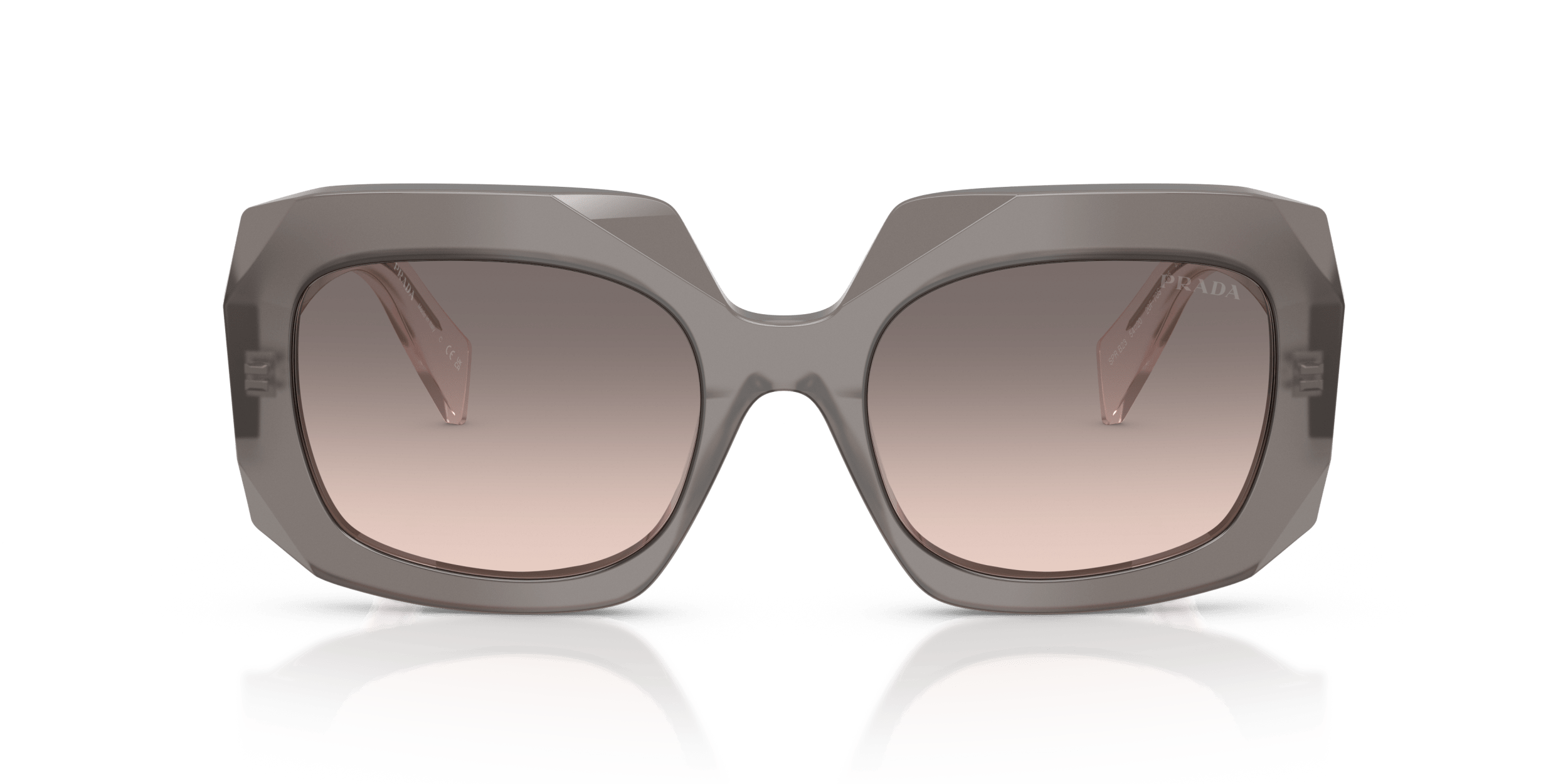 PR B23S PRADA Grey/Pink M