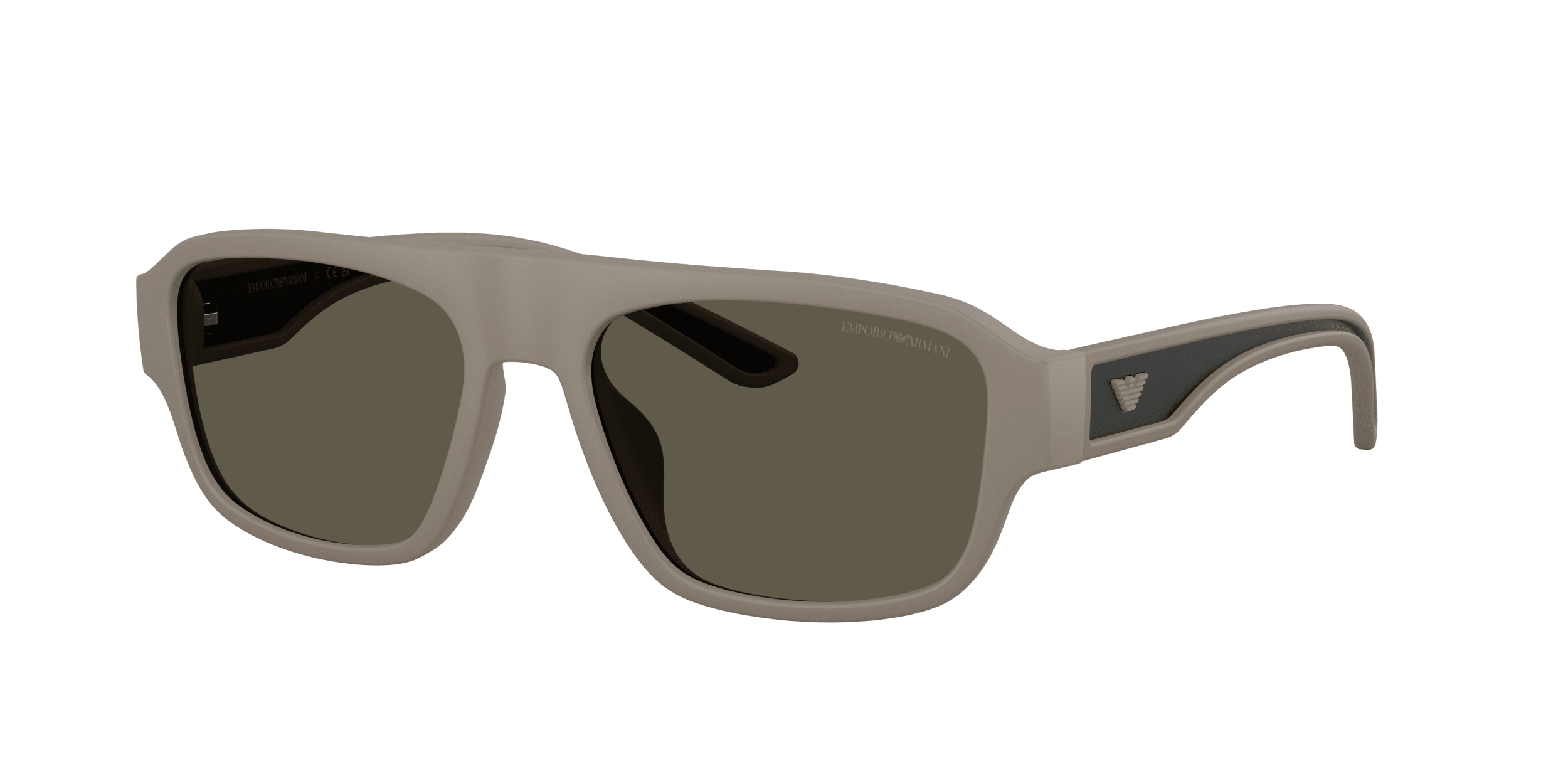 EA4266U Emporio Armani Rubberised Matt Light Brown|Rubberized Matte Light Brown/Dark Grey L