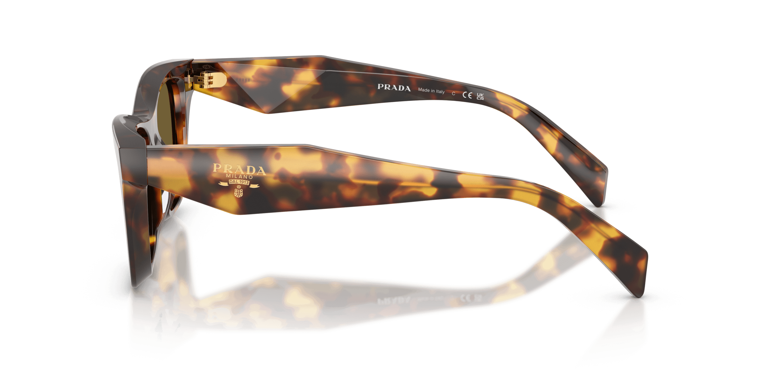 PR C07S PRADA Tortoise/Brown S