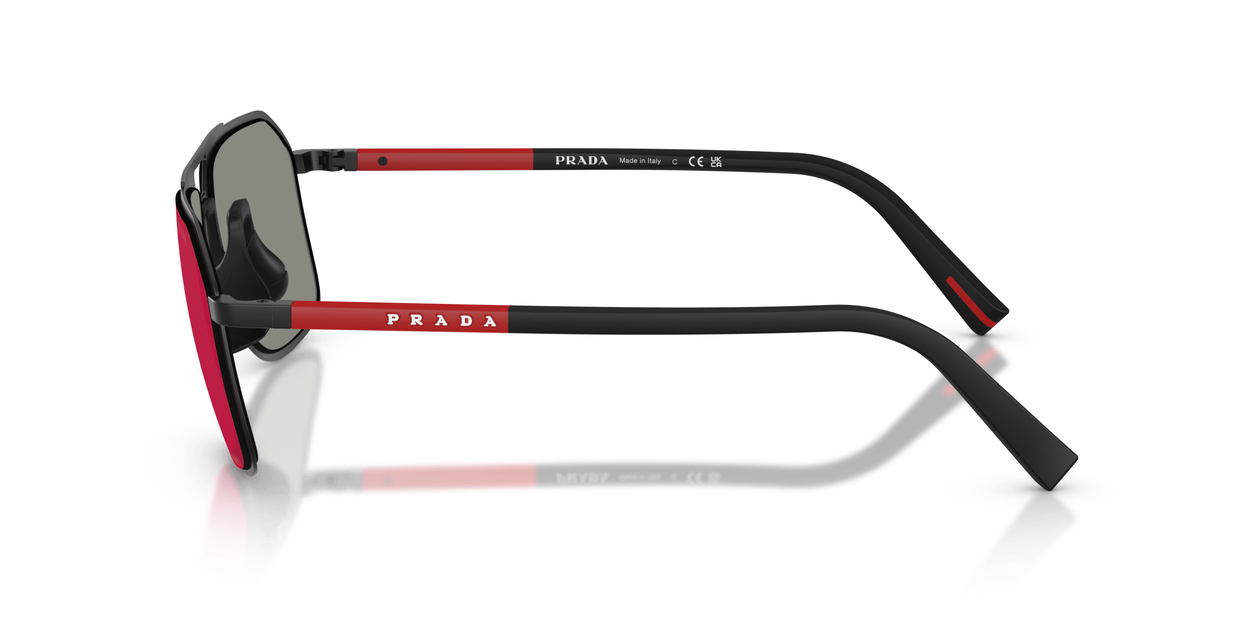 PS B51S PRADA LINEA ROSSA Black/Grey L