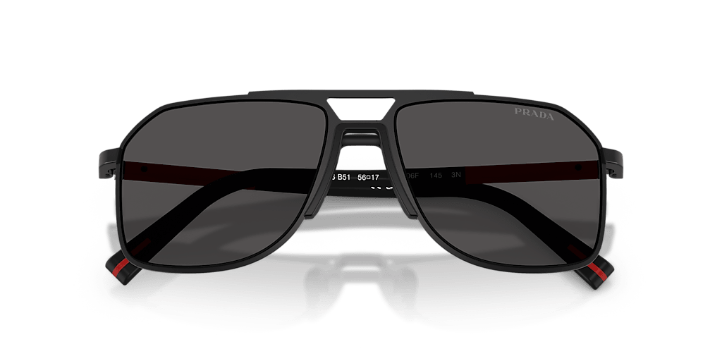PS B51S PRADA LINEA ROSSA Matte Black Dark Grey XL