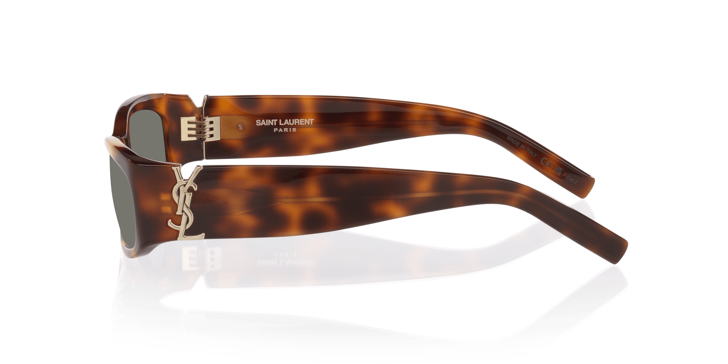 SLM152 Saint Laurent Tortoise/Grey S