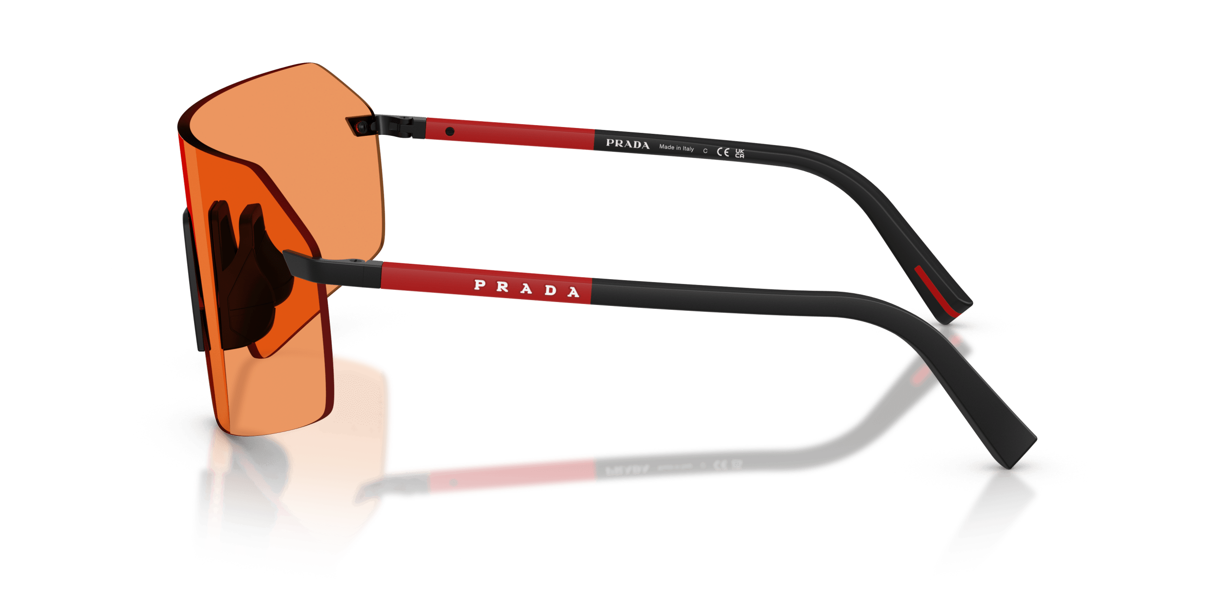 PS B50S PRADA LINEA ROSSA Black/Orange XL