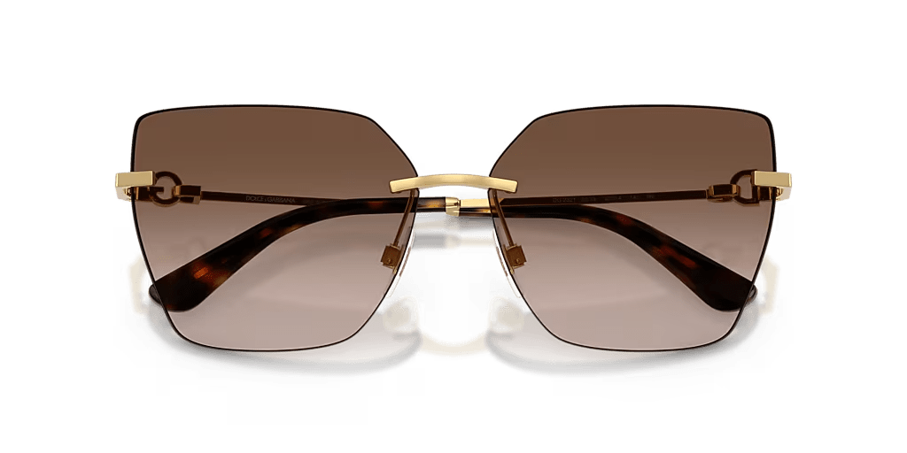 DG2321 Dolce & Gabbana Gold Brown Gradient XL