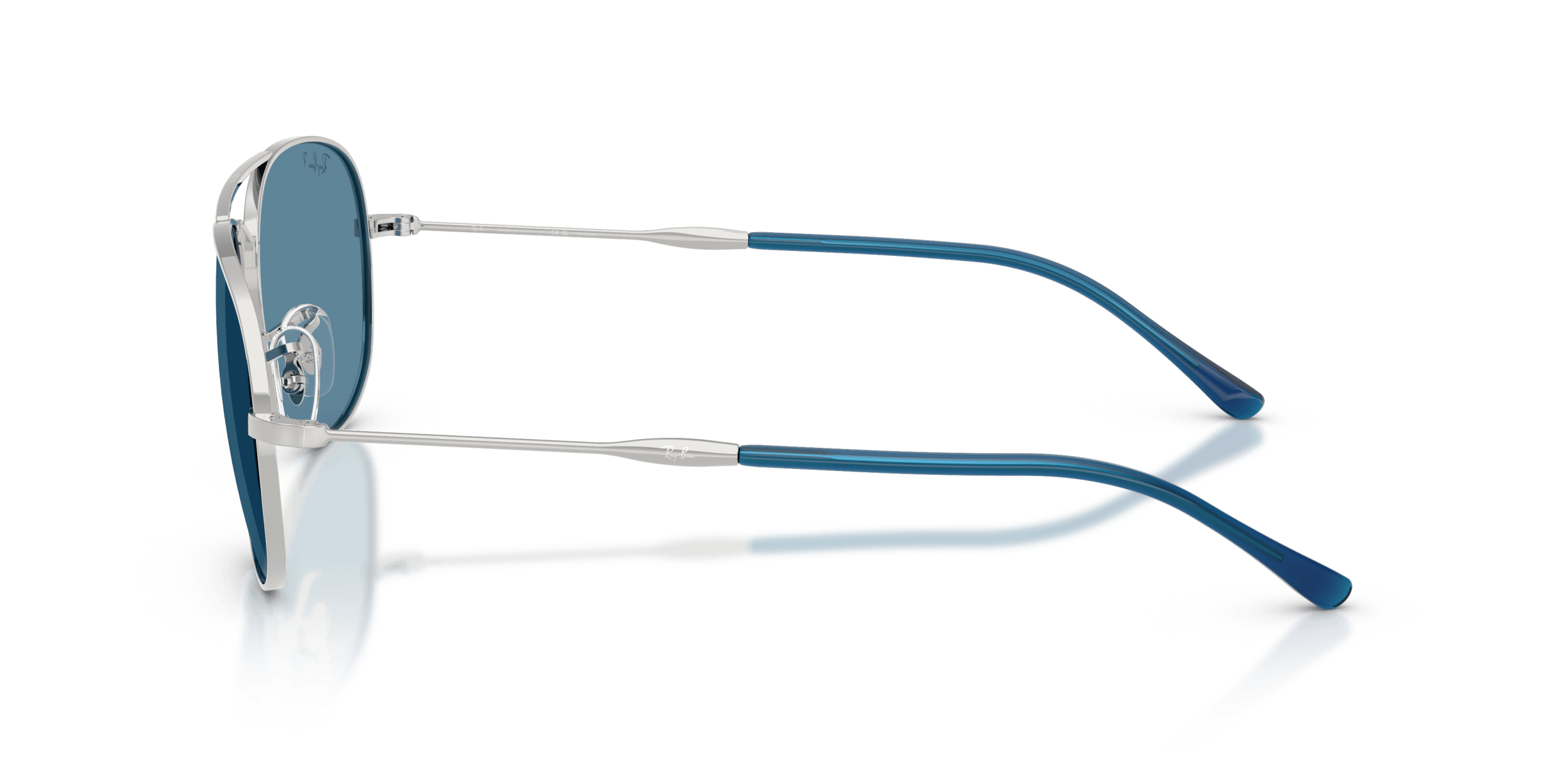 RB3735 RAY-BAN Silver/Blue XXL