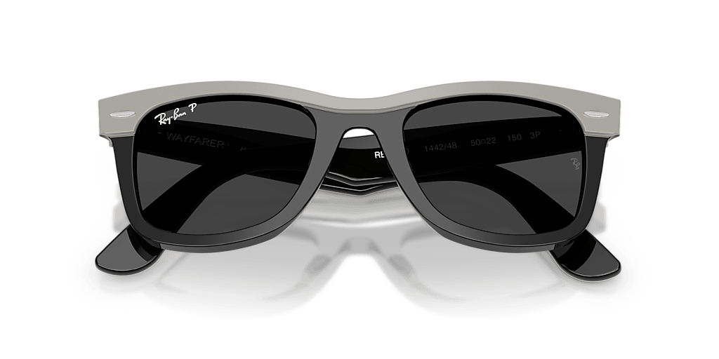 RB2240 Wayfarer  RAY-BAN Grey/Black Polarized S