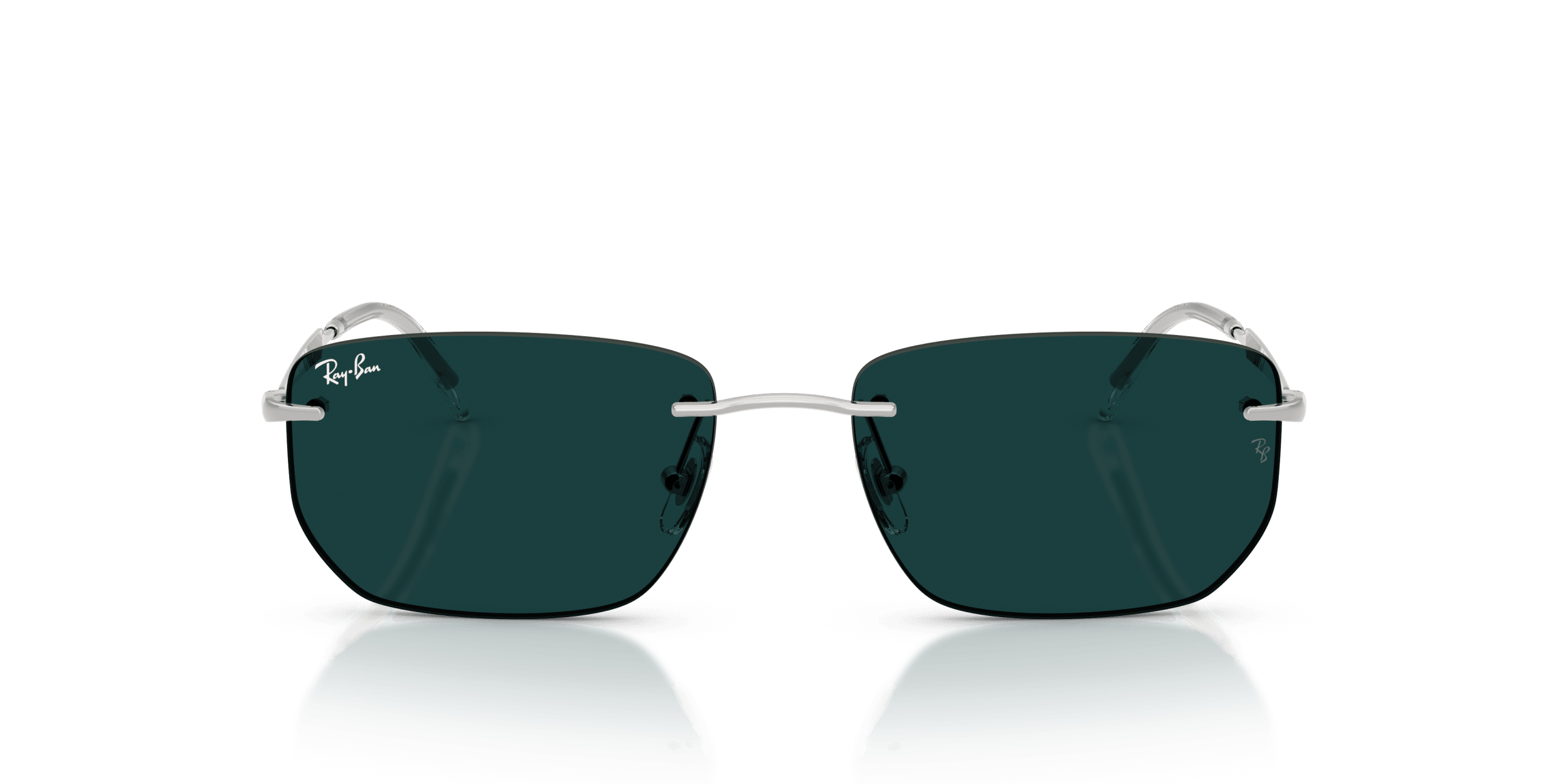 RB3768 RAY-BAN Silver/Green M