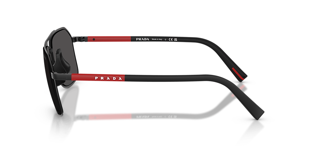 PS B51S PRADA LINEA ROSSA Matte Black Dark Grey XL