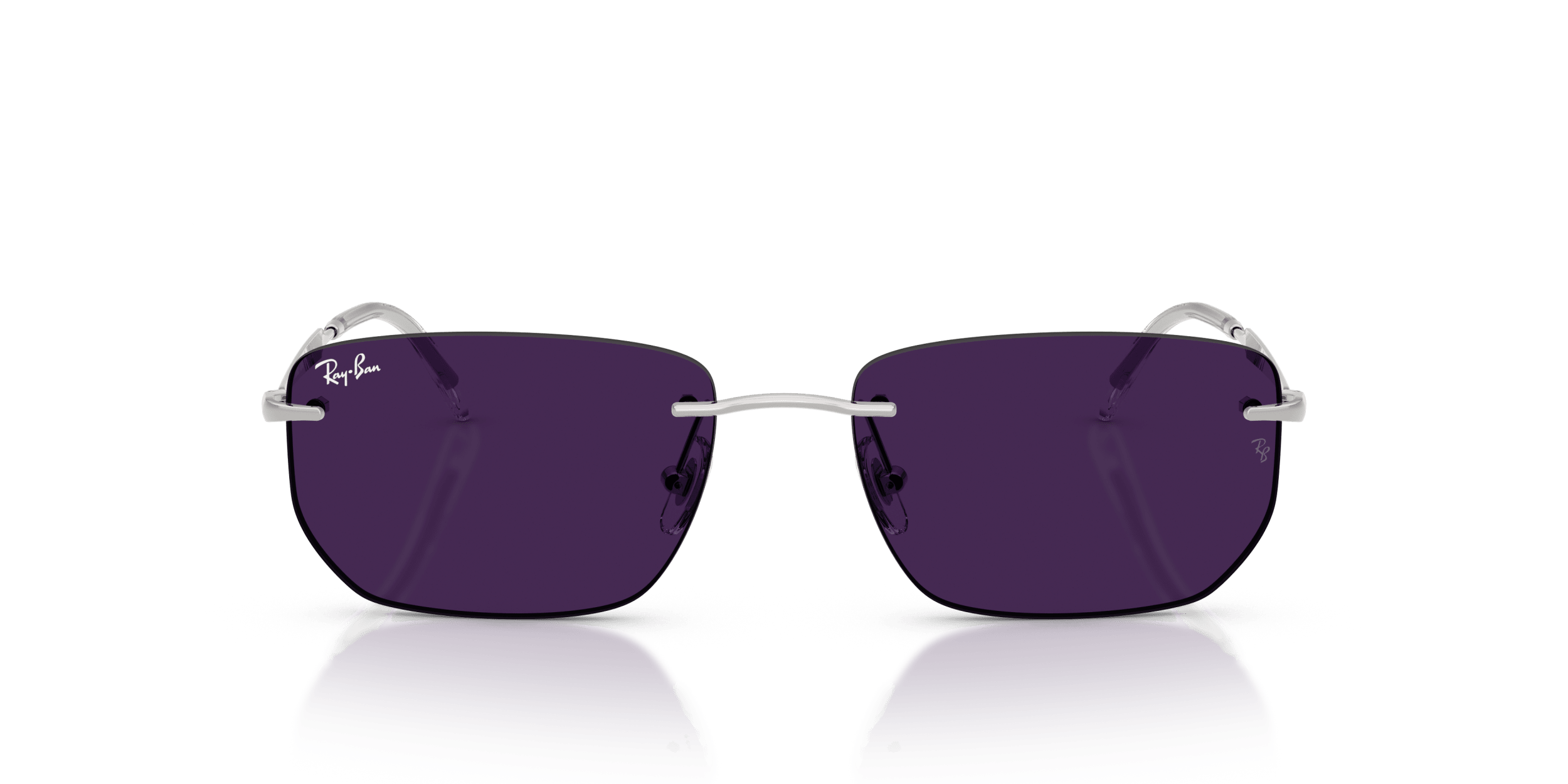 RB3768 RAY-BAN Silver/Violet M