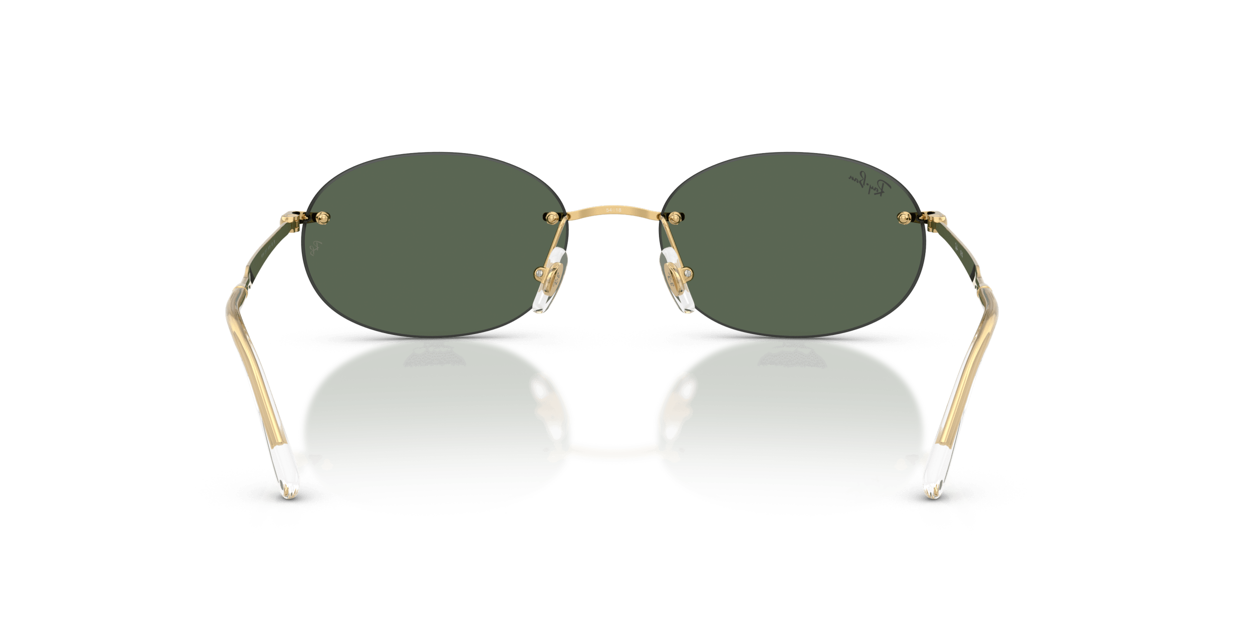 RB3767 RAY-BAN Gold/Green S