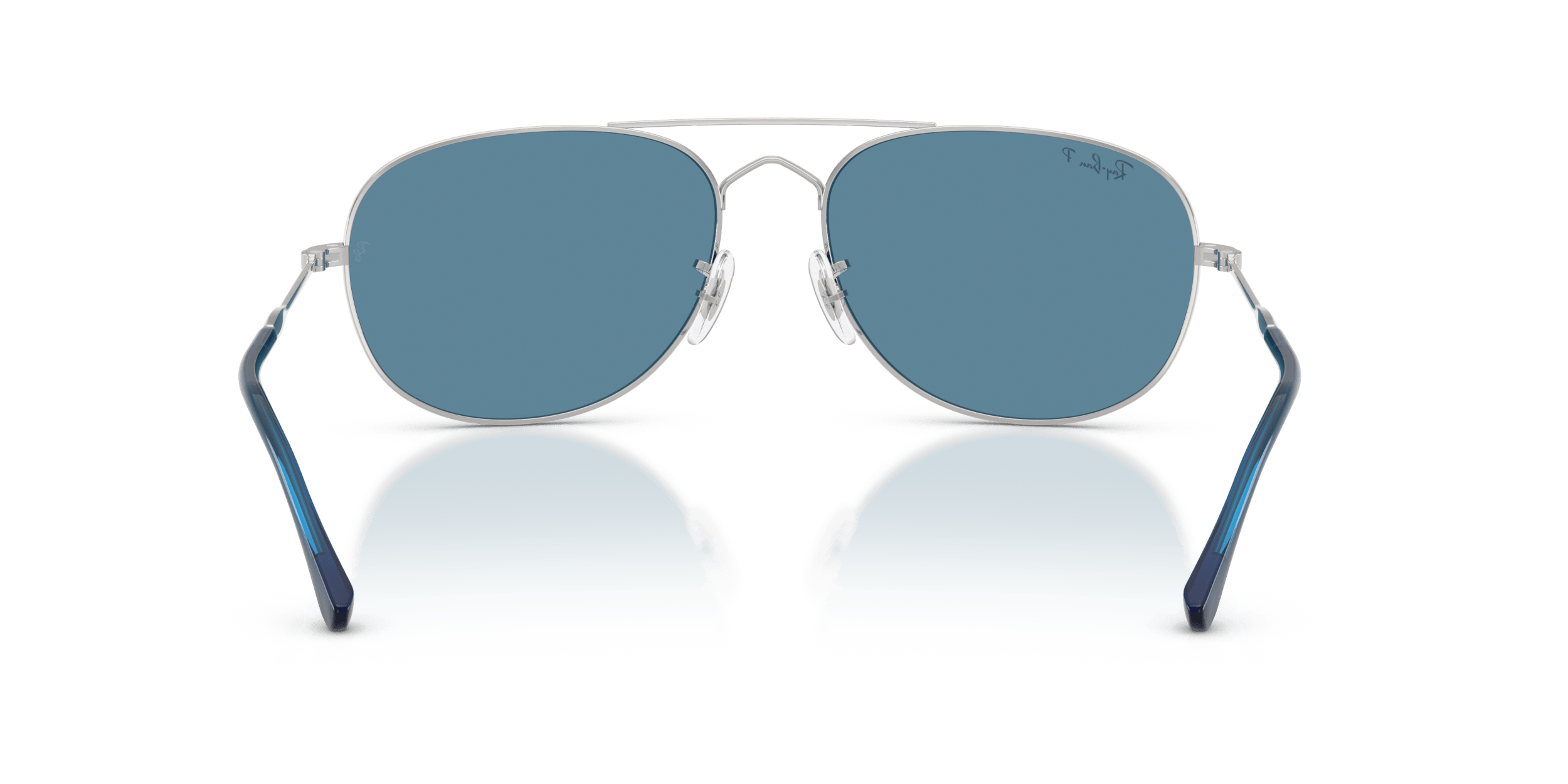 RB3735 RAY-BAN Silver/Blue XXL