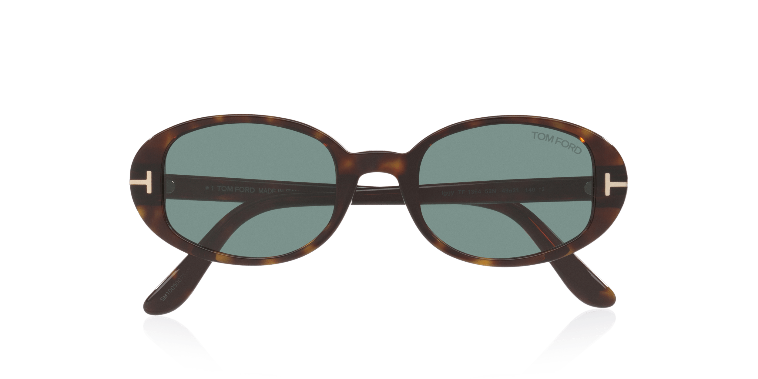 Iggy Tom Ford Tortoise/Green L