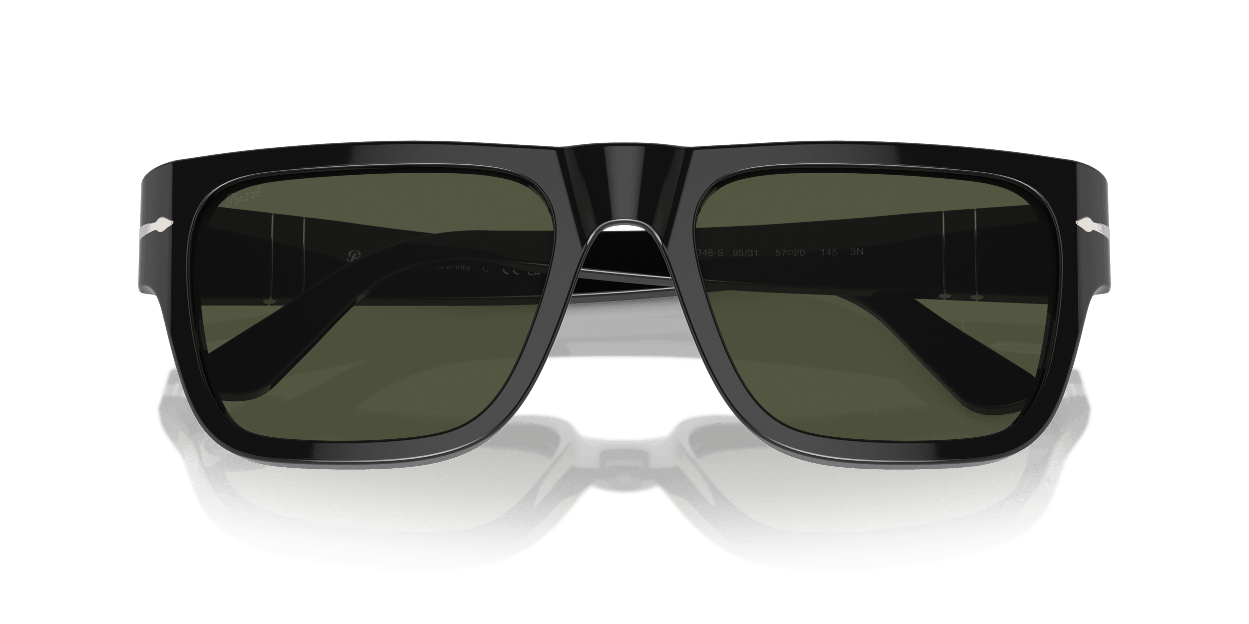 PO3348S PERSOL Black/Green XL