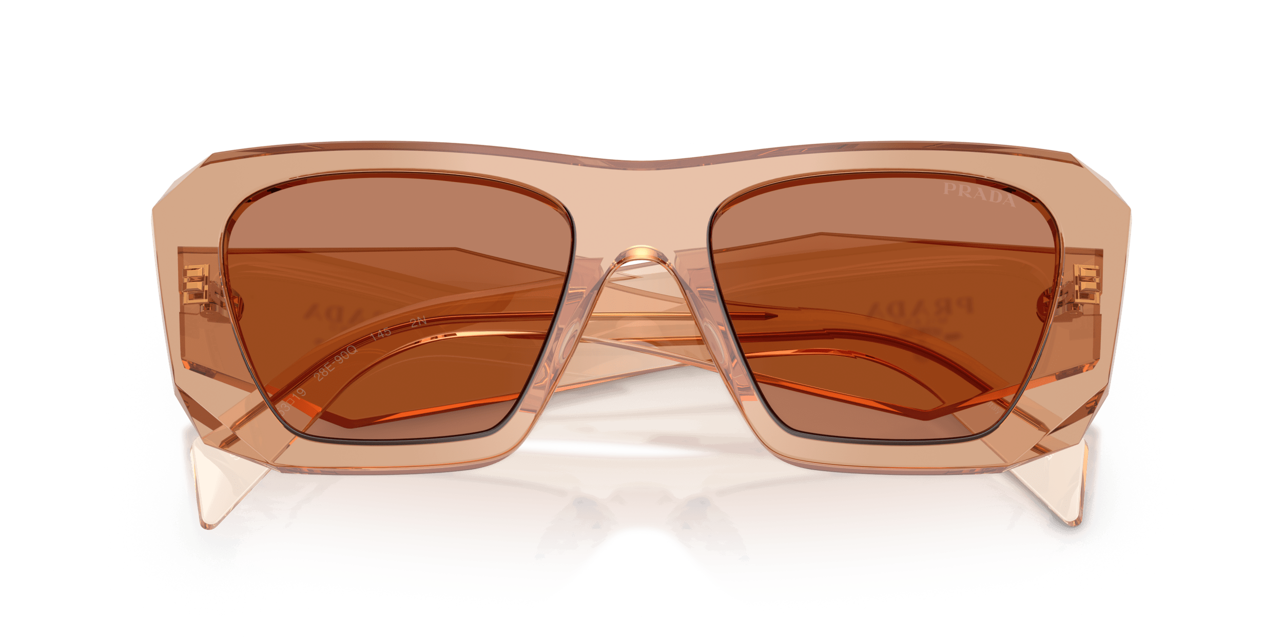 PR B18S PRADA Brown/Brown S